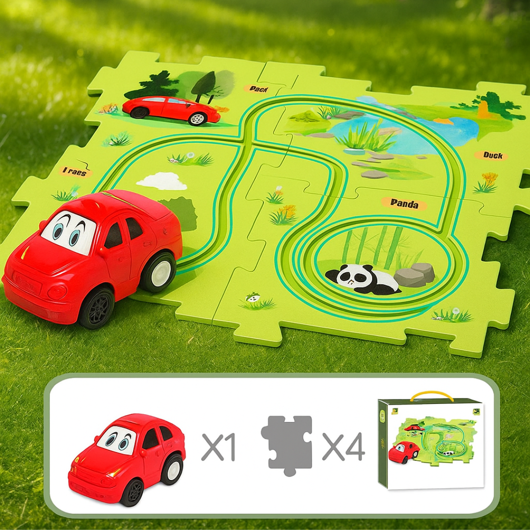 New Zero Gravity Car Track Set, Race Track Toys With Led Light Up Race Car Flexible Changeable Magic Race Car Track Toys For 3 4 5 6 7 8year Old Boy