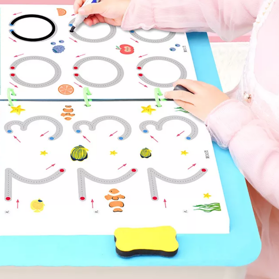 Line Book™ | De eerste kennismaking met schrijven - Schrijfboek