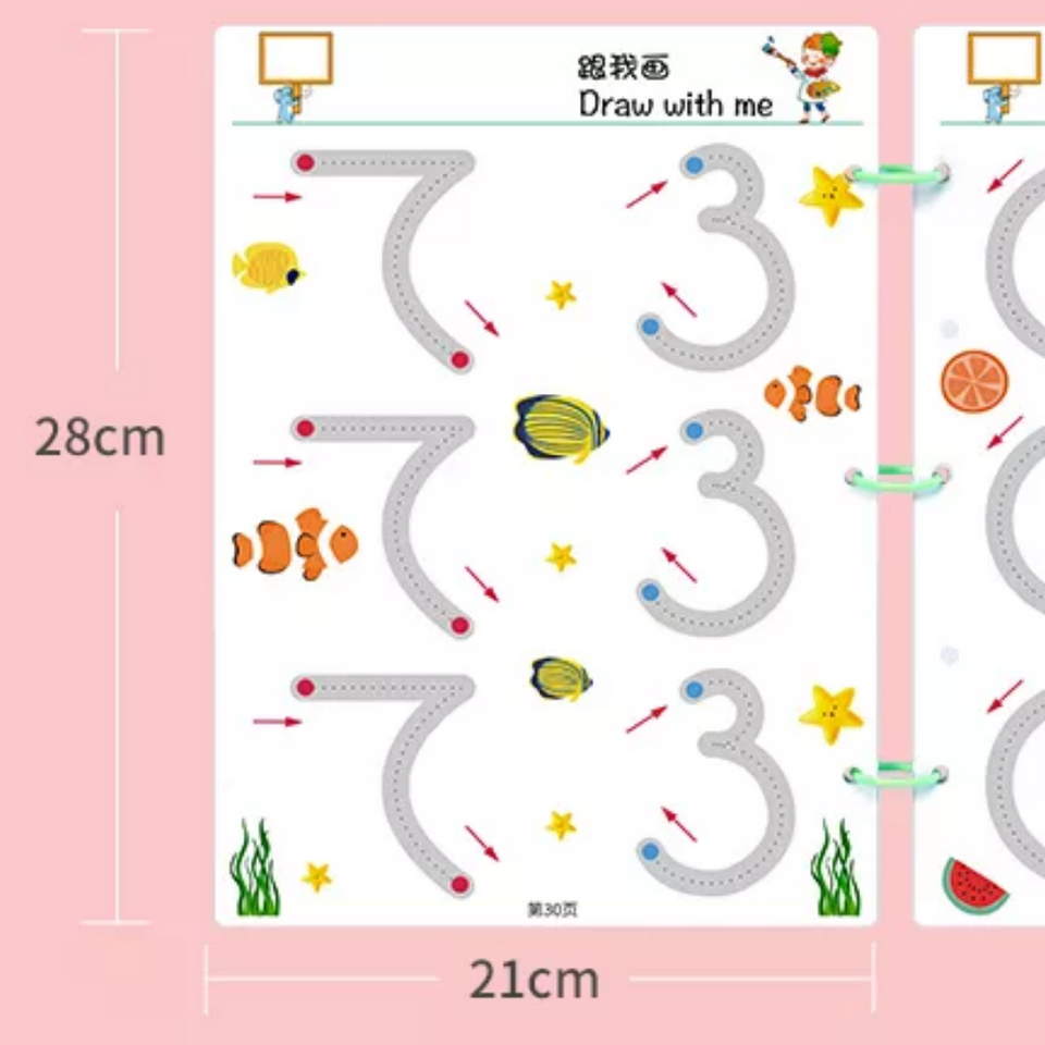 Line Book™ | De eerste kennismaking met schrijven - Schrijfboek