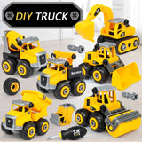 Construction Trucks™ - Techniek en verbeelding met constructievoertuigen - DIY Constructievoertuig