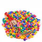 Rainbow Lacing Beads™ – Speels Rijgen – Regenboogkralen met veter