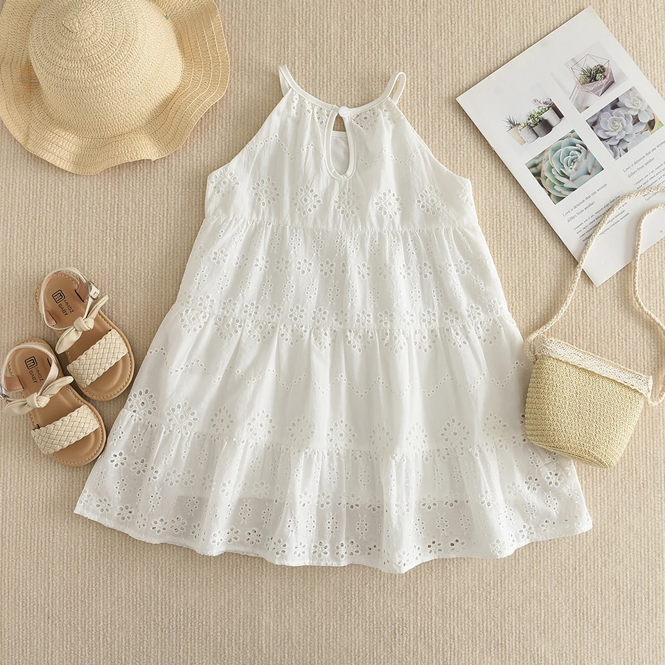 BohoBelle – Elegant & Comfortabel – Jurk met Broderie Details