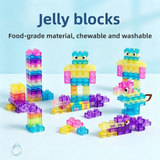 JellyBuild – Zacht & Creatief – Flexibele Jelly Bouwblokken