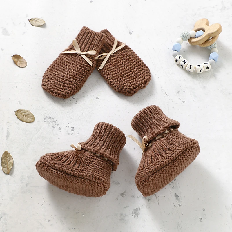 Booties & Mittens – Zacht & Warm – Handschoenen en Schoentjes Set