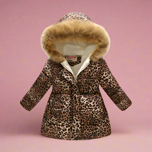 CozyTrend – Elegant & Knus – Gewatteerde Winterjas voor meisjes