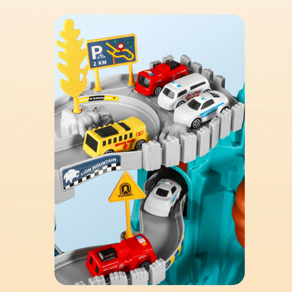 AutoWorld – Educatief & Interactief – Elektrische Parkeergarage Speelset
