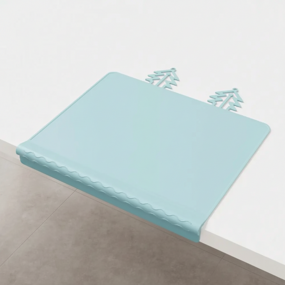 BabySafe – Praktisch & Hygiënisch – Siliconen Placemat met Opstaande Rand