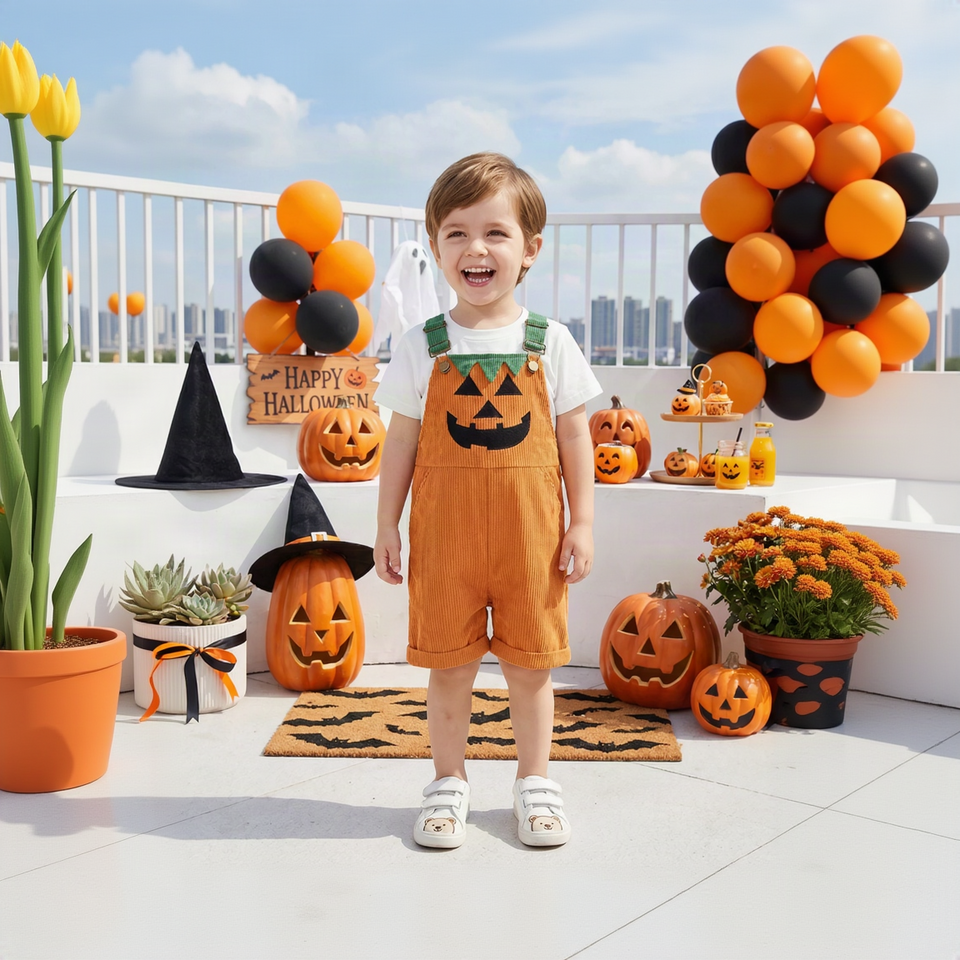 SpookyBaby – Speels & Feestelijk – Halloween Tuinbroek