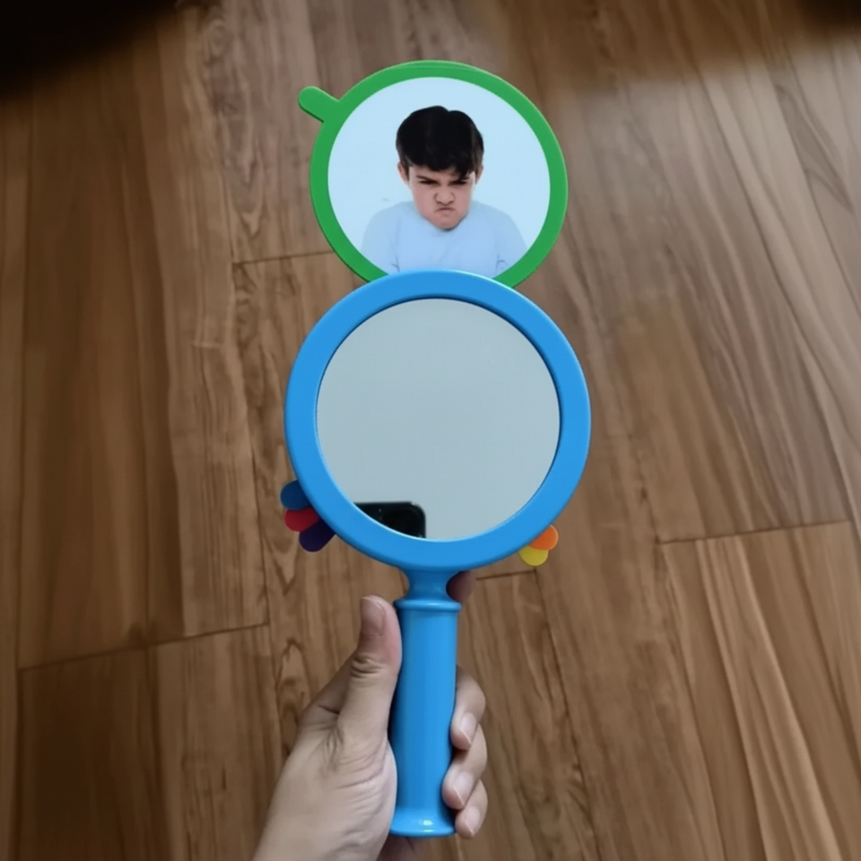 MirrorFun – Educatief & Interactief – Spiegel met Gezichtsuitdrukkingen