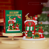 SnowieBlocks – schattig & leuk – Kerst Bouwblokjes