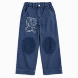 TrendStyle – Trendy & Comfortabel – Kinderbroek Jogging-Denim Stijl
