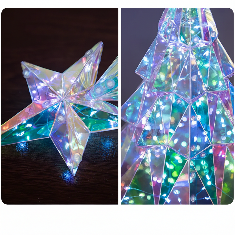 CrystalGlow – Feestelijk & Sfeervol – Decoratieve LED Kerstboom