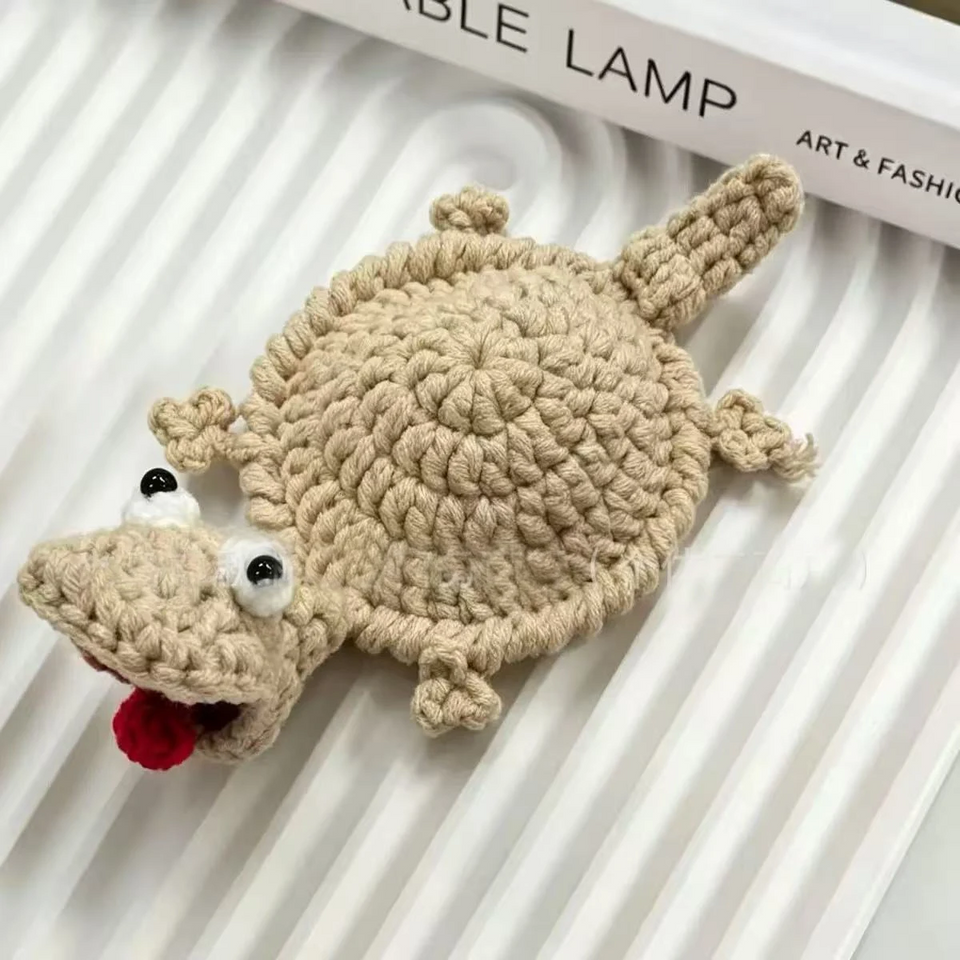 FunnyCritter – Grappig & Uniek – Gehaakte Dieren Onderlegger