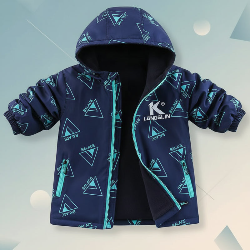 Reversible Kids Jacket – Waterdicht & Winddicht – Lichtgewicht Jas
