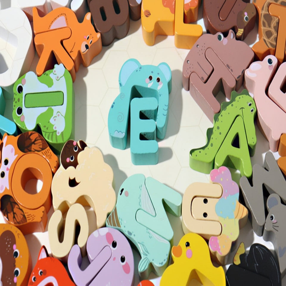 ZooLetters – Speels & Educatief – Dieren Alfabetpuzzel voor kinderen