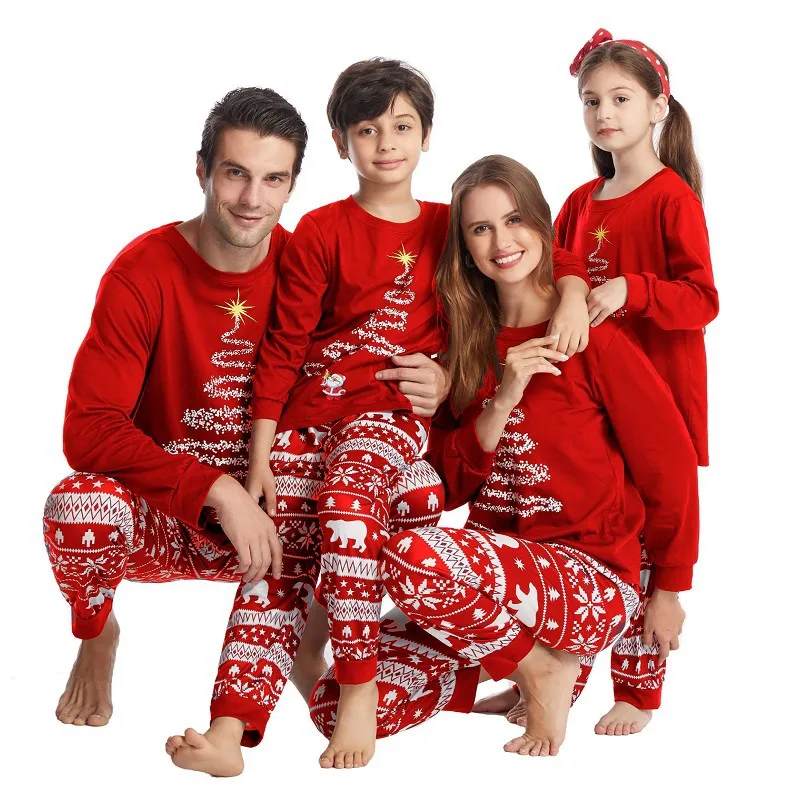 MerryPJs – Feestelijk & Gezellig – Kerst Pyjamaset voor het Hele Gezin