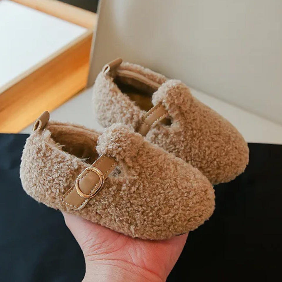 WarmSteps – Comfortabel & Knus – Pluche Winter Schoentjes voor Kinderen
