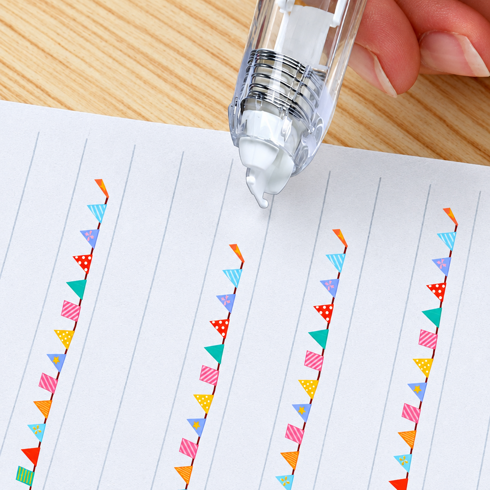 DoodleTape – Decoratieve Tape Roller voor Journaling & Knutselen