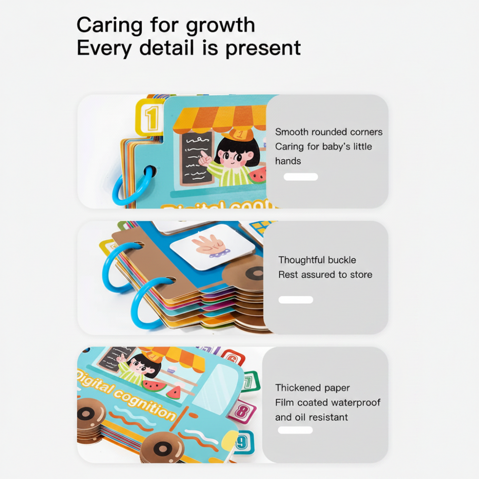SmartCount – Educatief & Speels – Cijferboek met Telactiviteiten