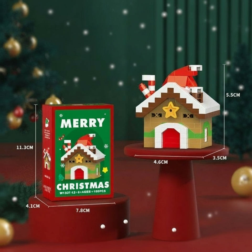 HolidayBlocks – Vrolijk & Decoratief – Kerst Mini Bouwstenen