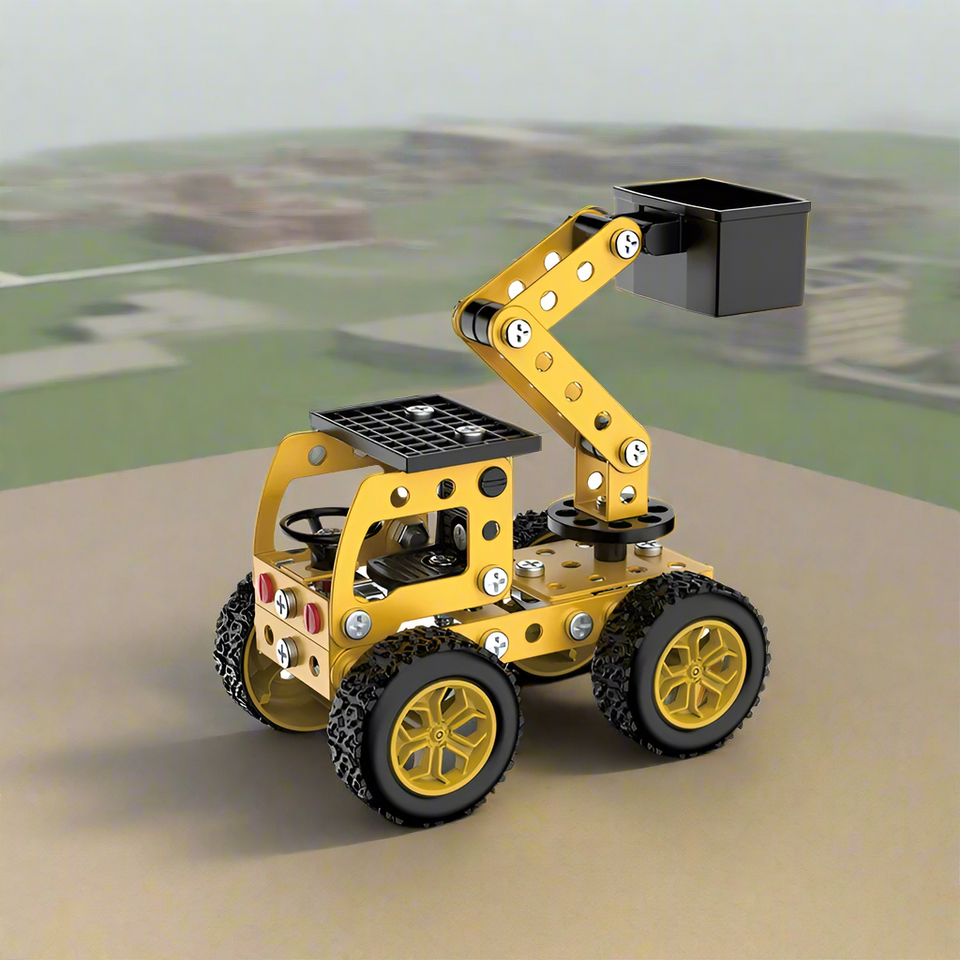 MetalBuild – Stoer & Educatief – Constructie Voertuig Set