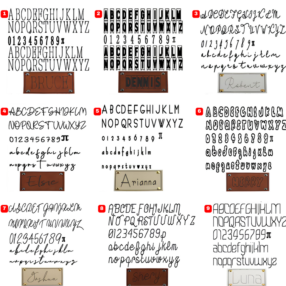 Mini Fashion™ - Eigen lettertype - Gepersonaliseerde Beanie Muts