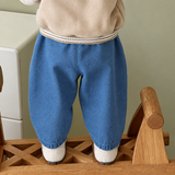 LittlePatch – Zacht & Comfortabel – Kinderbroek met Geborduurde Details