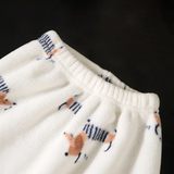 PlushBuds – Warm & Schattig – Pluche Kinder Set met Schattige Prints