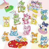 GemArt – Schattig & Glanzend – Diamant Painting Stickers