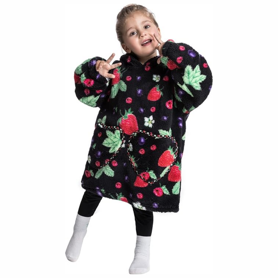 HappySnug – Schattig en comfortabel – Kinderdeken met capuchon