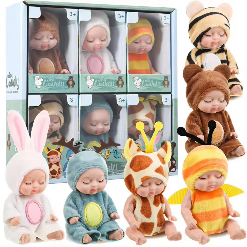 LittleDolly – Cute & Cozy – Baby Doll in a Cheerful Animal Costume