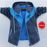 Reversible Kids Jacket – Waterdicht & Winddicht – Lichtgewicht Jas