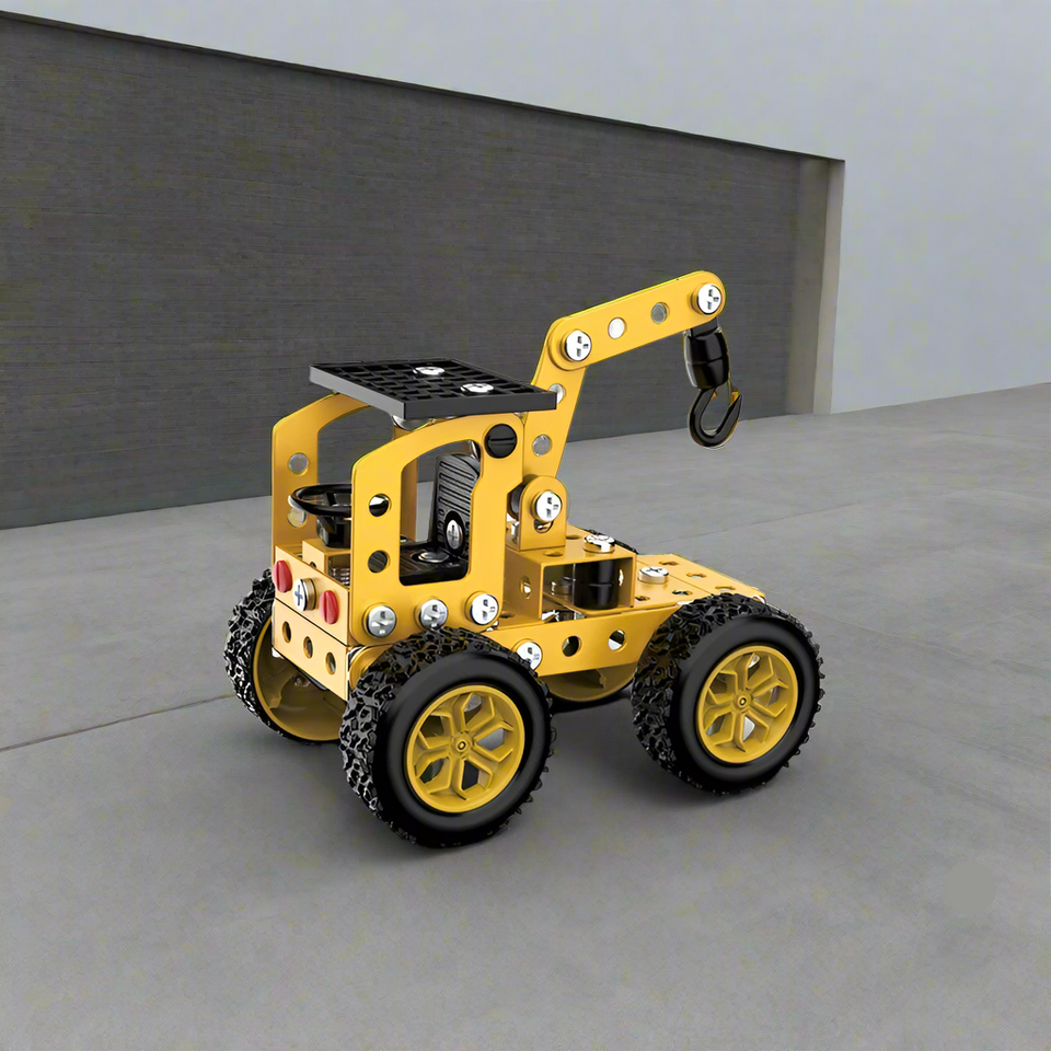 MetalBuild – Stoer & Educatief – Constructie Voertuig Set