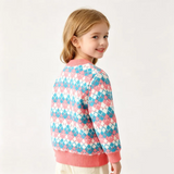 CozyCardi – Zacht & Warm – Gebreid Vestje met Leuke Prints
