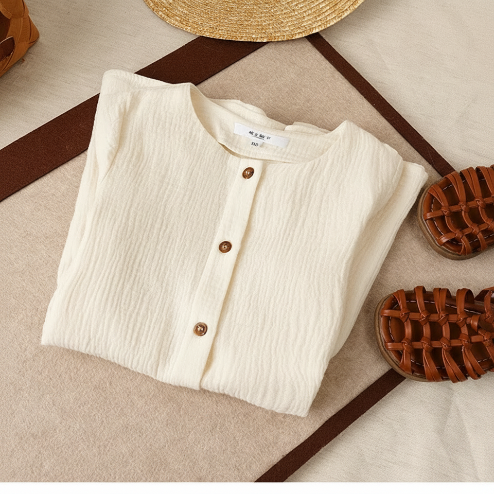 LunaDress – Elegant & Luchtig – Kinder Jurk met A-Lijn Pasvorm
