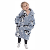 HappySnug – Schattig en comfortabel – Kinderdeken met capuchon