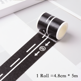 KidoTape – Kleurrijk & Handig – Verkeersweg Sticker Tape Set