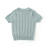 MiniLuxe – Elegant & Comfortabel – Polo Shirt met Gebreide Stof