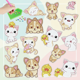 GemArt – Schattig & Glanzend – Diamant Painting Stickers