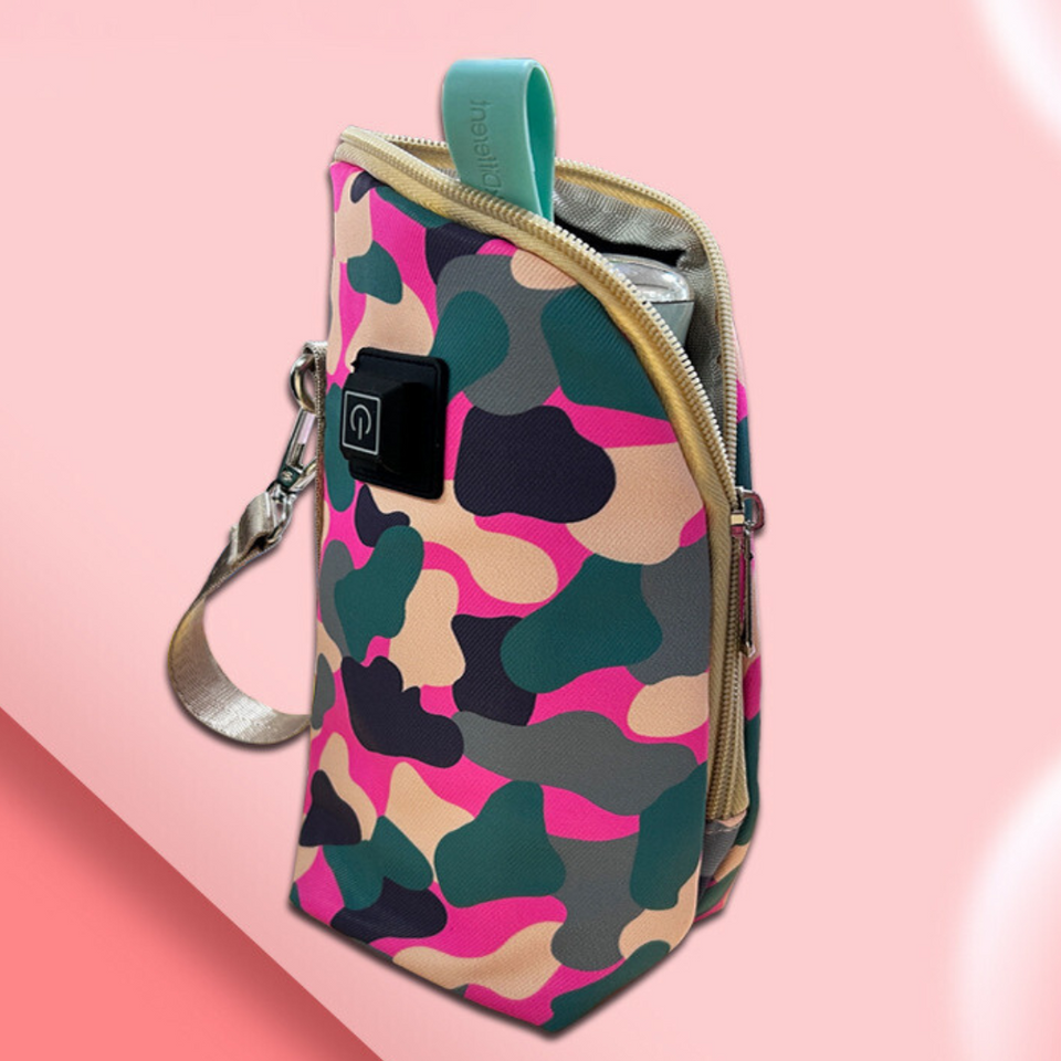 Nurtura – Warm & Onderweg – Draagbare Babyflessenwarmer