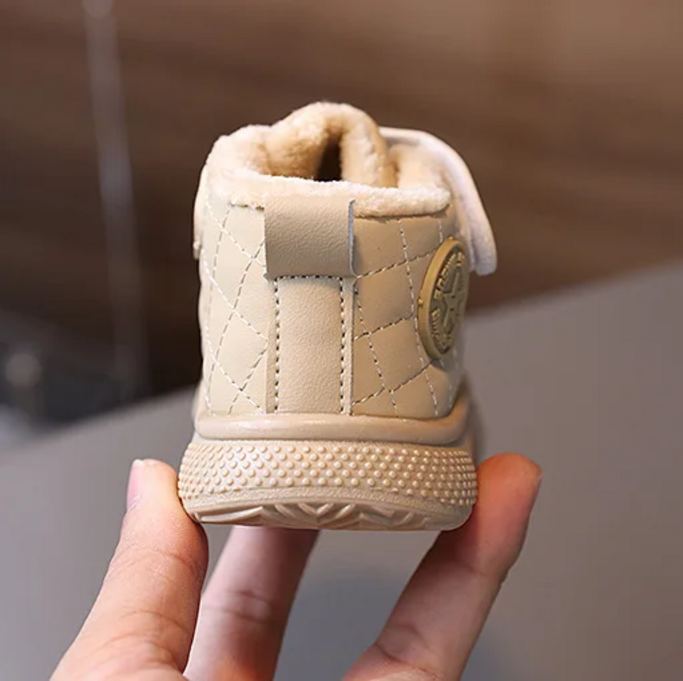 WarmWalk – Comfortabel & Trendy – Kinder Winterlaarzen met Pluche Voering