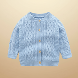 CozyCub – Comfortabel & Modieus – Gebreide Kinder Cardigan Sweater