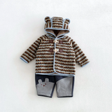 LittleWarm – Knus & Stijlvol – Winterjas met Fair Isle-Patroon