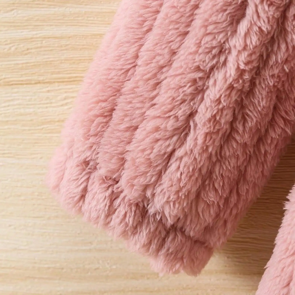Mini Fashion™ - Zachte Fleece Binnenvoering voor Meisjes - Winterjas