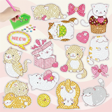 GemArt – Schattig & Glanzend – Diamant Painting Stickers