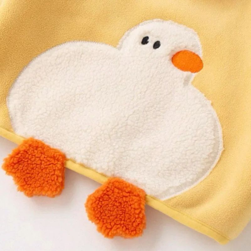 WinterBuddies – Warm & Schattig – Kinder Winterjas met Dierenprint