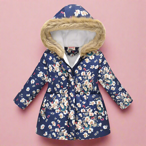 CozyTrend – Elegant & Knus – Gewatteerde Winterjas voor meisjes