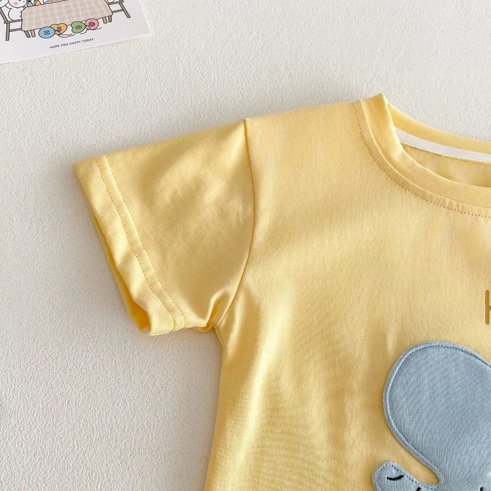 LittlePatch – Cartoon & Leuk  – Kinder T-shirt met Cartoon Patches