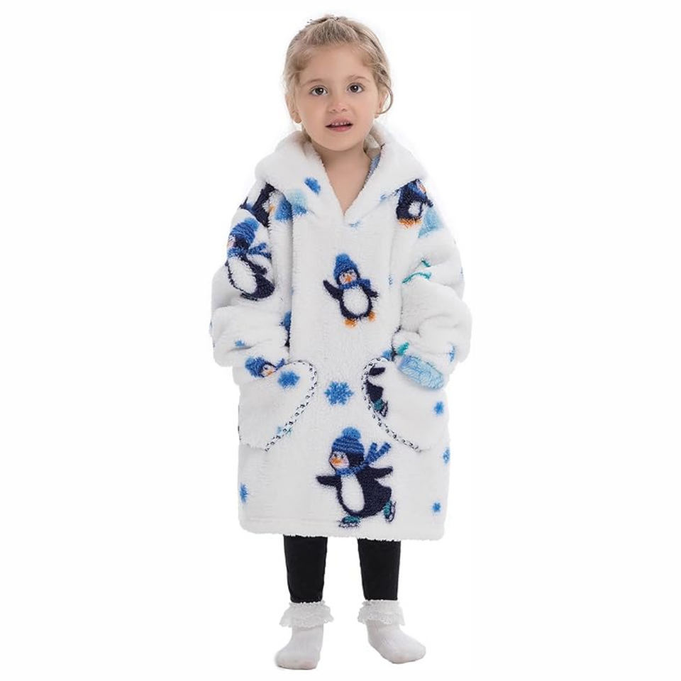 HappySnug – Schattig en comfortabel – Kinderdeken met capuchon