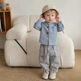 LittlePatch – Zacht & Comfortabel – Kinderbroek met Geborduurde Details